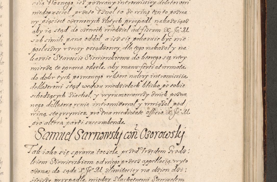 Zdjęcie nr 958 dla obiektu archiwalnego: Acta foris saecularis coram R. D. Bernardo Maciejowski, episcopo Cracoviensi, duce Severiensis ex annis 1600 - 1606.