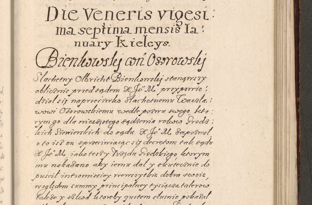Zdjęcie nr 950 dla obiektu archiwalnego: Acta foris saecularis coram R. D. Bernardo Maciejowski, episcopo Cracoviensi, duce Severiensis ex annis 1600 - 1606.