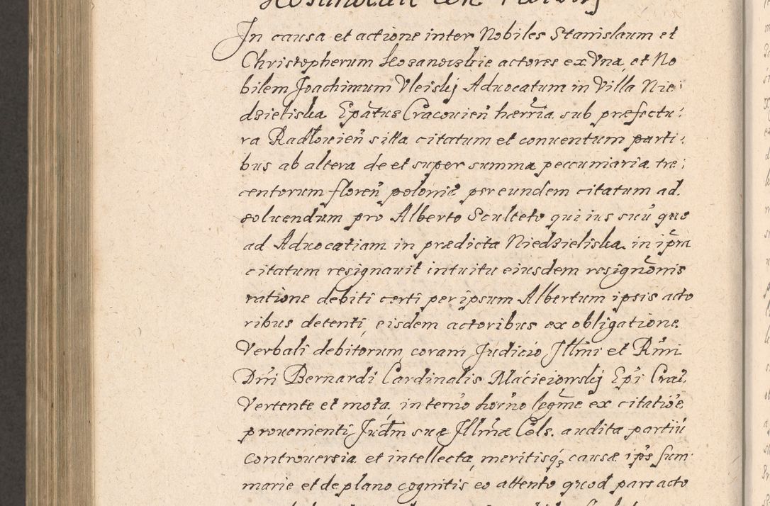 Zdjęcie nr 941 dla obiektu archiwalnego: Acta foris saecularis coram R. D. Bernardo Maciejowski, episcopo Cracoviensi, duce Severiensis ex annis 1600 - 1606.