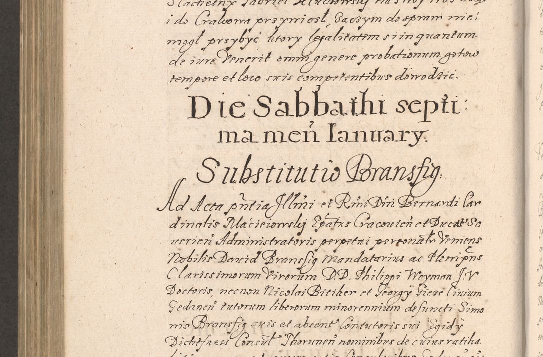 Zdjęcie nr 937 dla obiektu archiwalnego: Acta foris saecularis coram R. D. Bernardo Maciejowski, episcopo Cracoviensi, duce Severiensis ex annis 1600 - 1606.