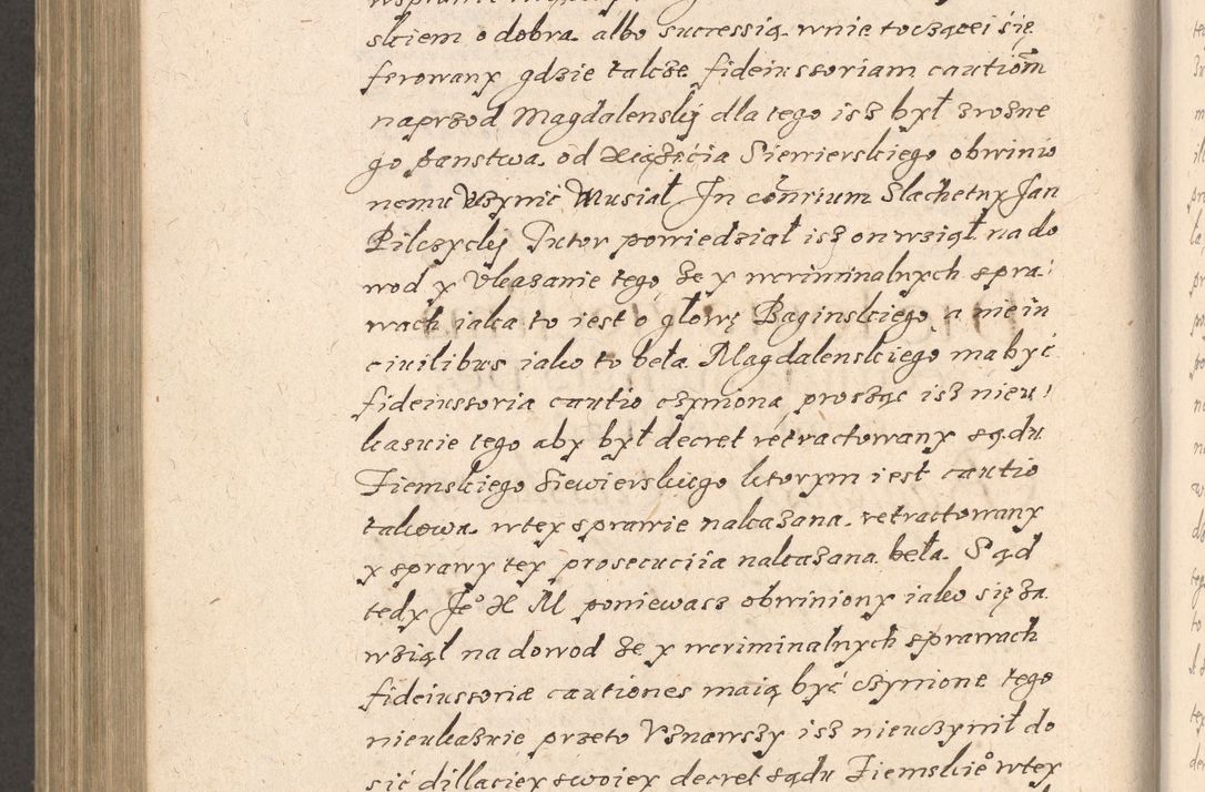 Zdjęcie nr 923 dla obiektu archiwalnego: Acta foris saecularis coram R. D. Bernardo Maciejowski, episcopo Cracoviensi, duce Severiensis ex annis 1600 - 1606.