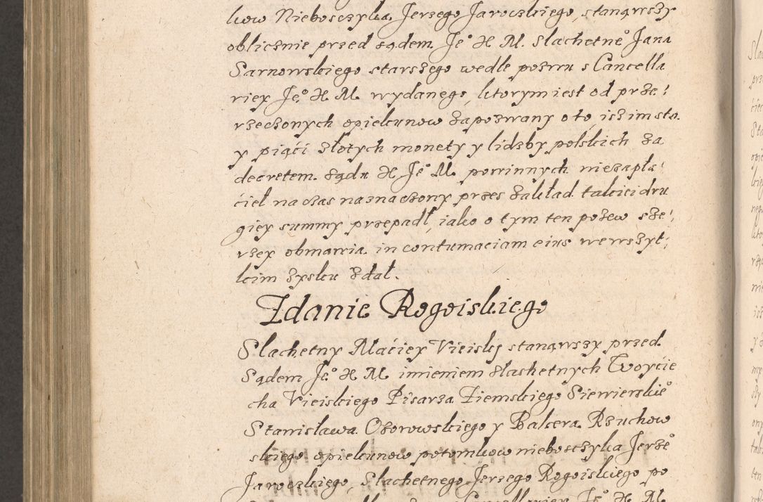 Zdjęcie nr 915 dla obiektu archiwalnego: Acta foris saecularis coram R. D. Bernardo Maciejowski, episcopo Cracoviensi, duce Severiensis ex annis 1600 - 1606.
