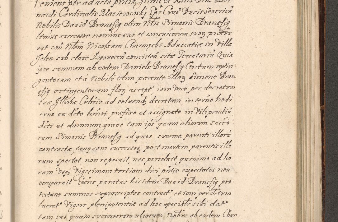 Zdjęcie nr 912 dla obiektu archiwalnego: Acta foris saecularis coram R. D. Bernardo Maciejowski, episcopo Cracoviensi, duce Severiensis ex annis 1600 - 1606.