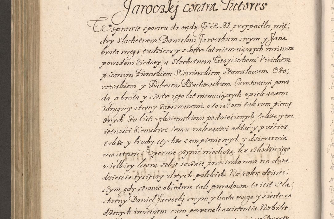 Zdjęcie nr 907 dla obiektu archiwalnego: Acta foris saecularis coram R. D. Bernardo Maciejowski, episcopo Cracoviensi, duce Severiensis ex annis 1600 - 1606.