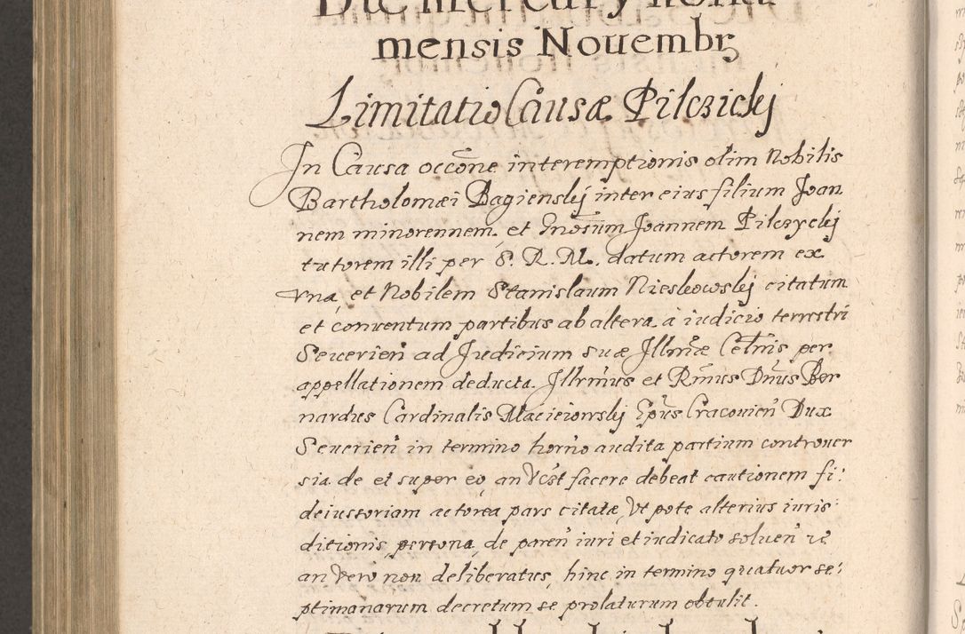 Zdjęcie nr 905 dla obiektu archiwalnego: Acta foris saecularis coram R. D. Bernardo Maciejowski, episcopo Cracoviensi, duce Severiensis ex annis 1600 - 1606.