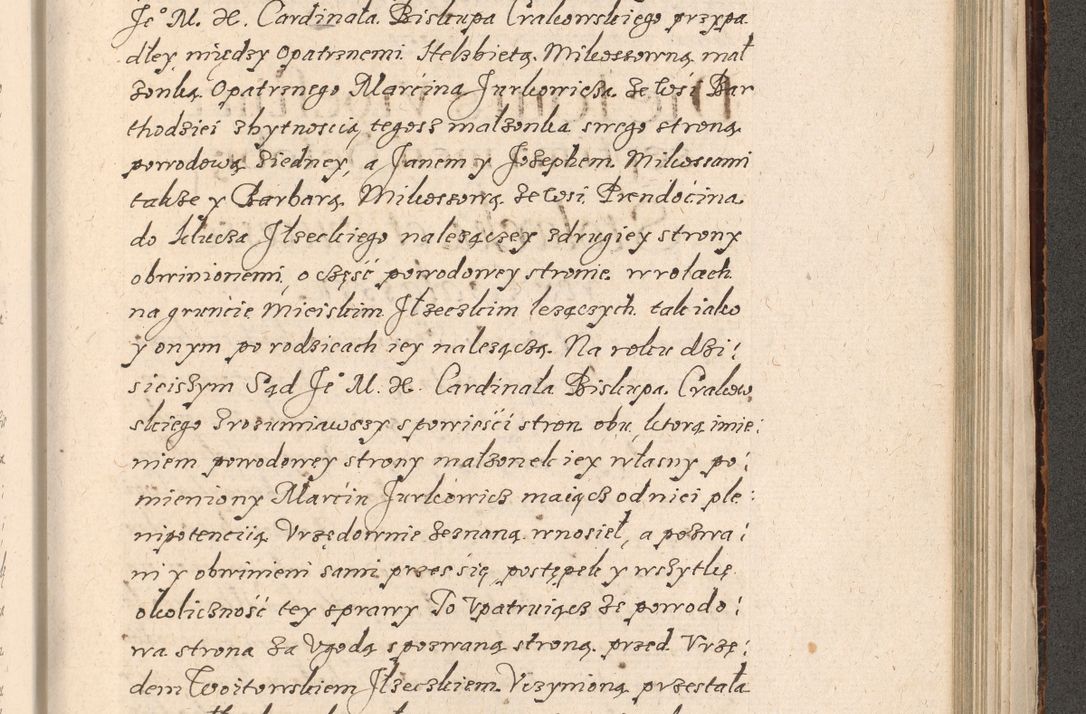 Zdjęcie nr 902 dla obiektu archiwalnego: Acta foris saecularis coram R. D. Bernardo Maciejowski, episcopo Cracoviensi, duce Severiensis ex annis 1600 - 1606.