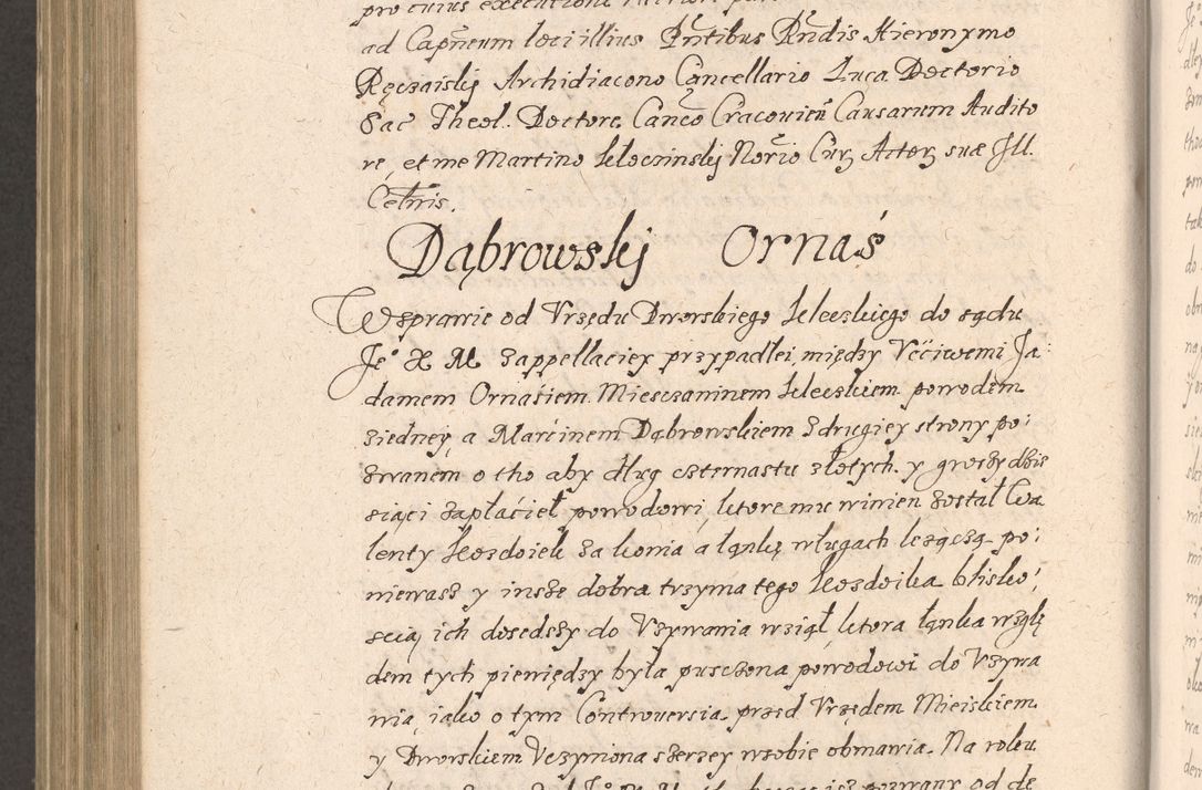 Zdjęcie nr 901 dla obiektu archiwalnego: Acta foris saecularis coram R. D. Bernardo Maciejowski, episcopo Cracoviensi, duce Severiensis ex annis 1600 - 1606.