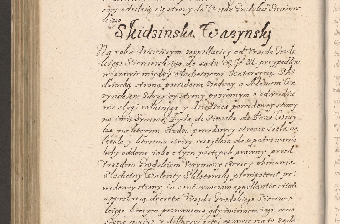 Zdjęcie nr 893 dla obiektu archiwalnego: Acta foris saecularis coram R. D. Bernardo Maciejowski, episcopo Cracoviensi, duce Severiensis ex annis 1600 - 1606.