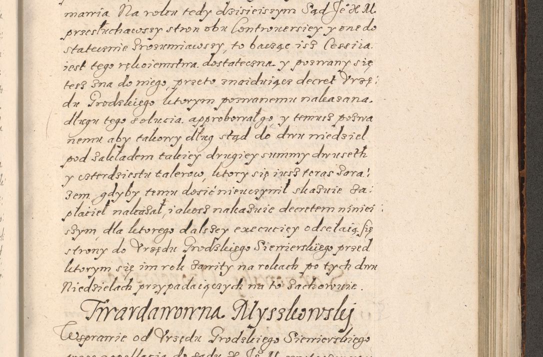 Zdjęcie nr 888 dla obiektu archiwalnego: Acta foris saecularis coram R. D. Bernardo Maciejowski, episcopo Cracoviensi, duce Severiensis ex annis 1600 - 1606.