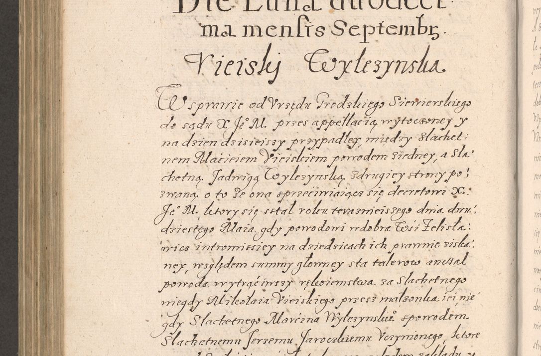 Zdjęcie nr 885 dla obiektu archiwalnego: Acta foris saecularis coram R. D. Bernardo Maciejowski, episcopo Cracoviensi, duce Severiensis ex annis 1600 - 1606.