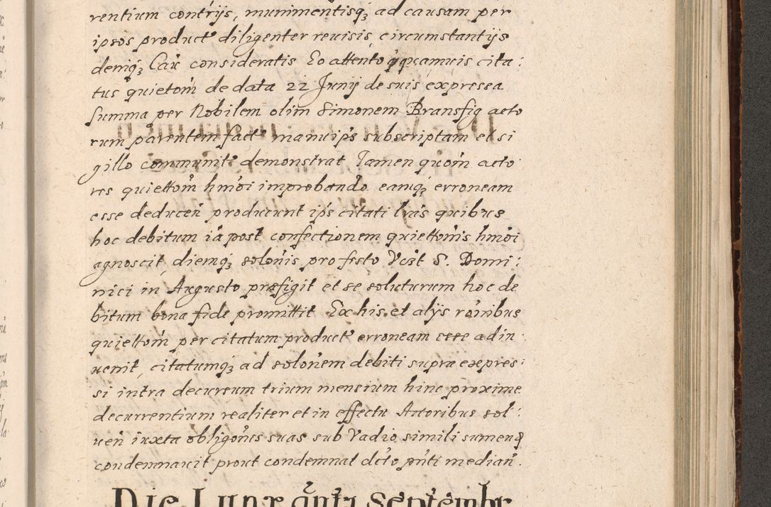 Zdjęcie nr 882 dla obiektu archiwalnego: Acta foris saecularis coram R. D. Bernardo Maciejowski, episcopo Cracoviensi, duce Severiensis ex annis 1600 - 1606.