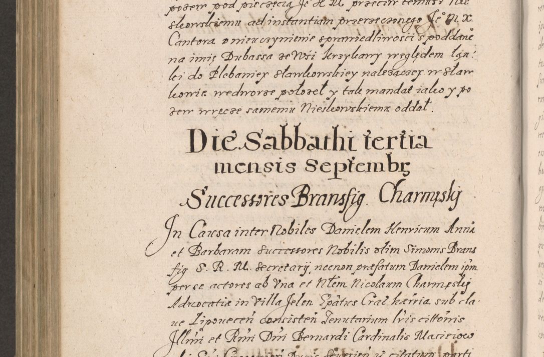 Zdjęcie nr 881 dla obiektu archiwalnego: Acta foris saecularis coram R. D. Bernardo Maciejowski, episcopo Cracoviensi, duce Severiensis ex annis 1600 - 1606.