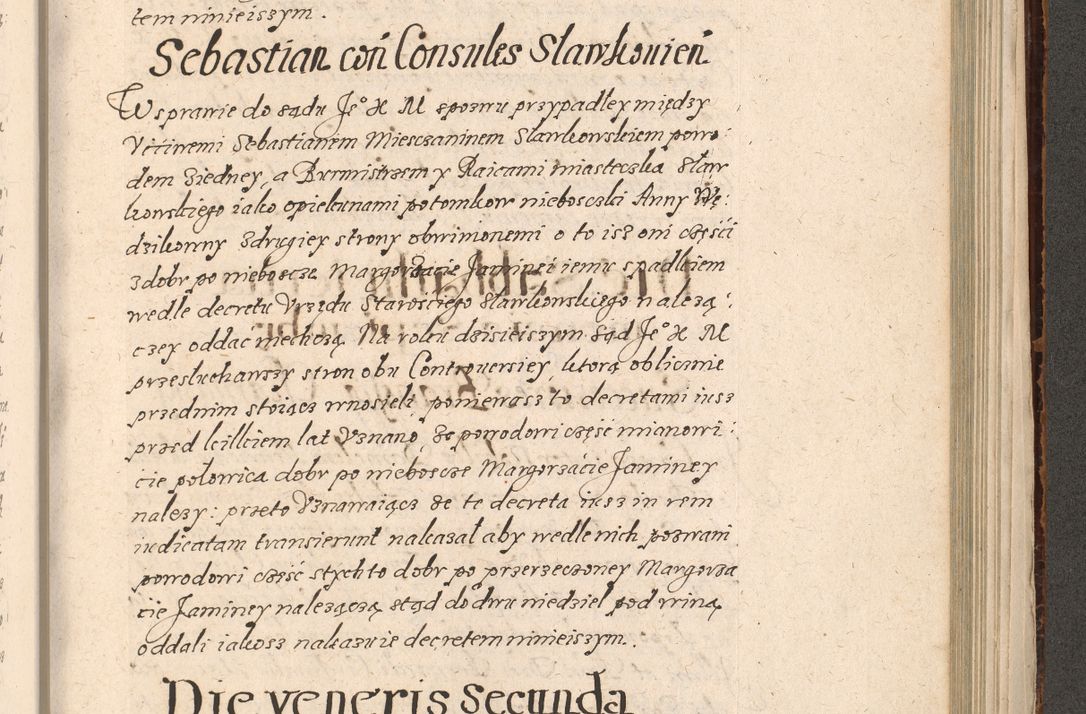 Zdjęcie nr 880 dla obiektu archiwalnego: Acta foris saecularis coram R. D. Bernardo Maciejowski, episcopo Cracoviensi, duce Severiensis ex annis 1600 - 1606.