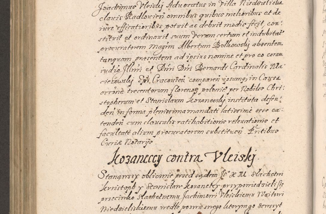 Zdjęcie nr 877 dla obiektu archiwalnego: Acta foris saecularis coram R. D. Bernardo Maciejowski, episcopo Cracoviensi, duce Severiensis ex annis 1600 - 1606.