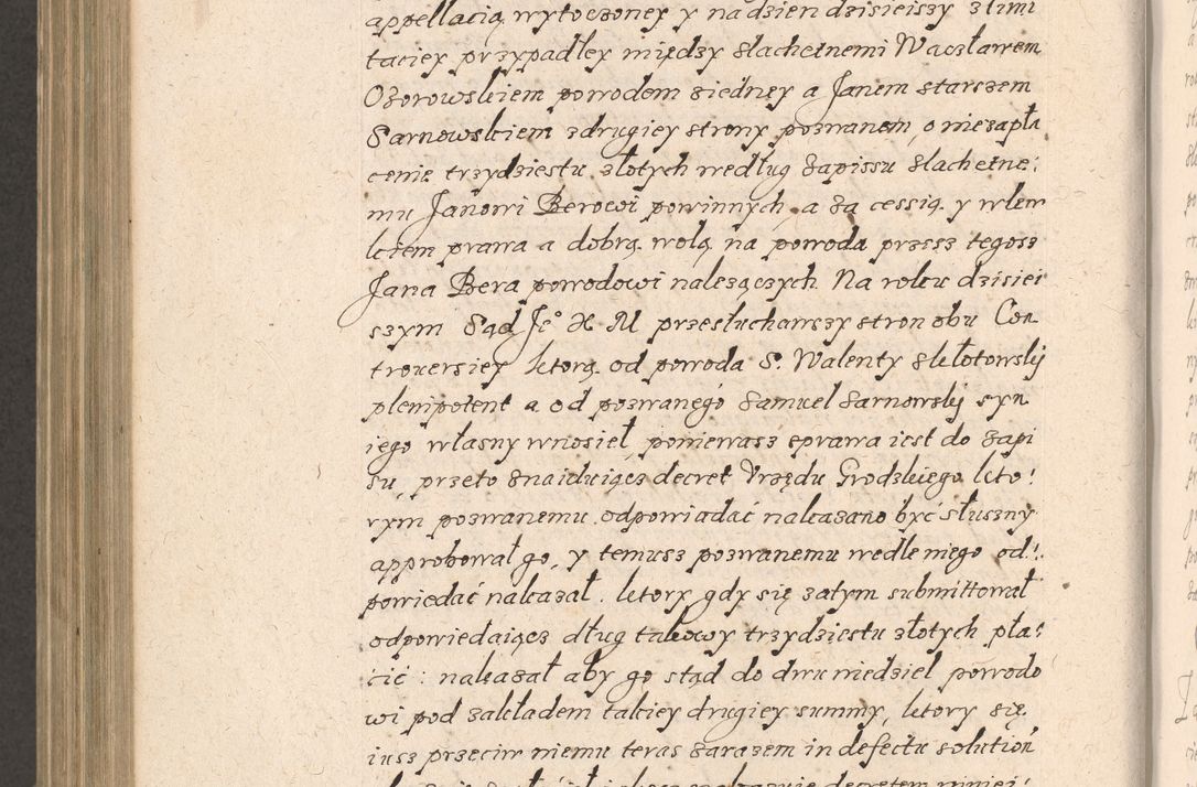 Zdjęcie nr 875 dla obiektu archiwalnego: Acta foris saecularis coram R. D. Bernardo Maciejowski, episcopo Cracoviensi, duce Severiensis ex annis 1600 - 1606.