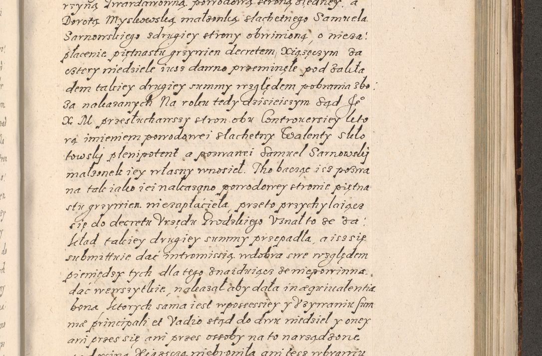 Zdjęcie nr 874 dla obiektu archiwalnego: Acta foris saecularis coram R. D. Bernardo Maciejowski, episcopo Cracoviensi, duce Severiensis ex annis 1600 - 1606.