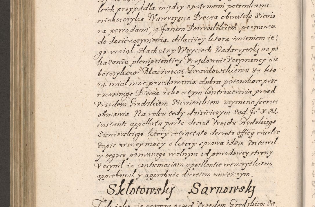 Zdjęcie nr 871 dla obiektu archiwalnego: Acta foris saecularis coram R. D. Bernardo Maciejowski, episcopo Cracoviensi, duce Severiensis ex annis 1600 - 1606.