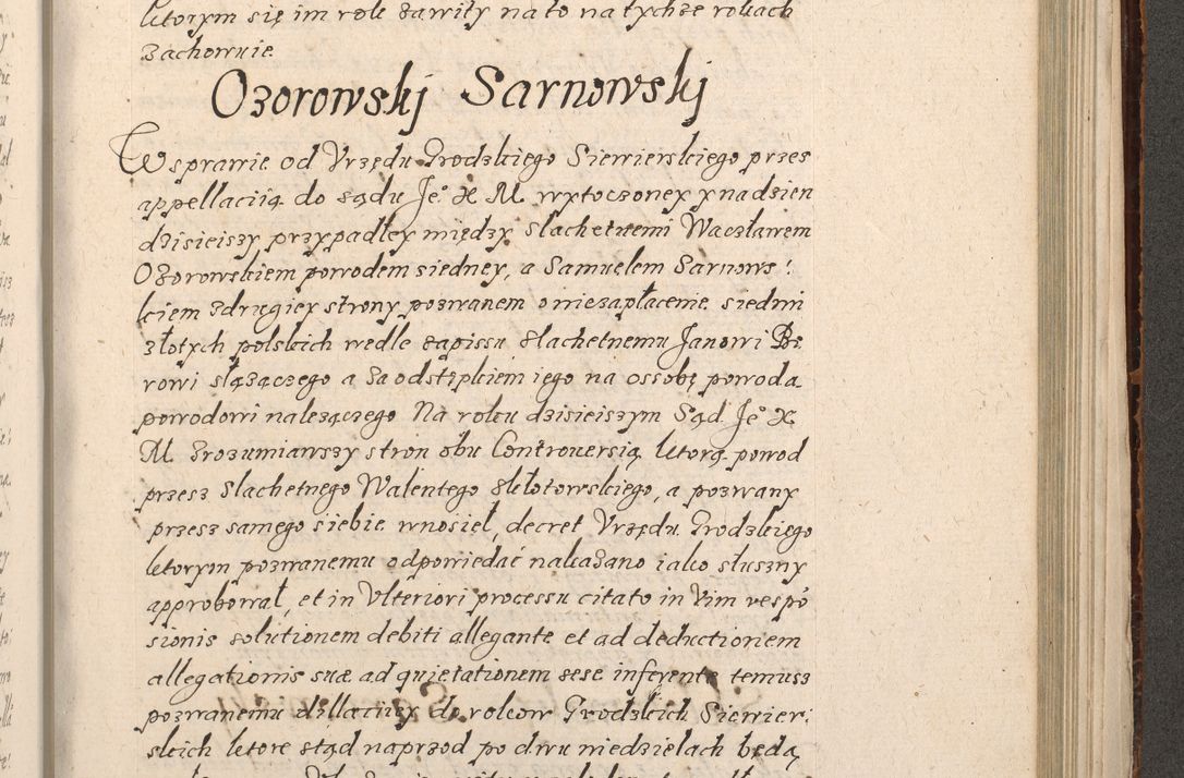 Zdjęcie nr 870 dla obiektu archiwalnego: Acta foris saecularis coram R. D. Bernardo Maciejowski, episcopo Cracoviensi, duce Severiensis ex annis 1600 - 1606.