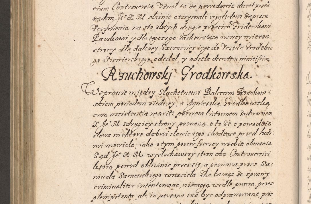 Zdjęcie nr 867 dla obiektu archiwalnego: Acta foris saecularis coram R. D. Bernardo Maciejowski, episcopo Cracoviensi, duce Severiensis ex annis 1600 - 1606.