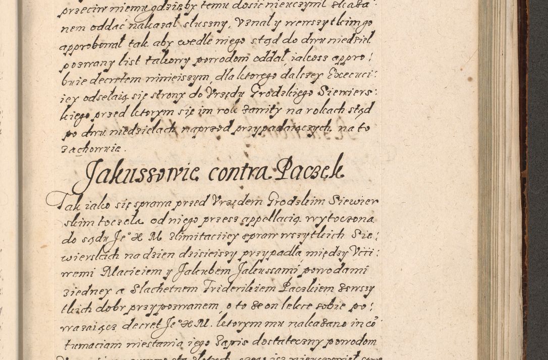 Zdjęcie nr 866 dla obiektu archiwalnego: Acta foris saecularis coram R. D. Bernardo Maciejowski, episcopo Cracoviensi, duce Severiensis ex annis 1600 - 1606.
