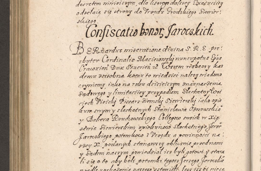 Zdjęcie nr 855 dla obiektu archiwalnego: Acta foris saecularis coram R. D. Bernardo Maciejowski, episcopo Cracoviensi, duce Severiensis ex annis 1600 - 1606.