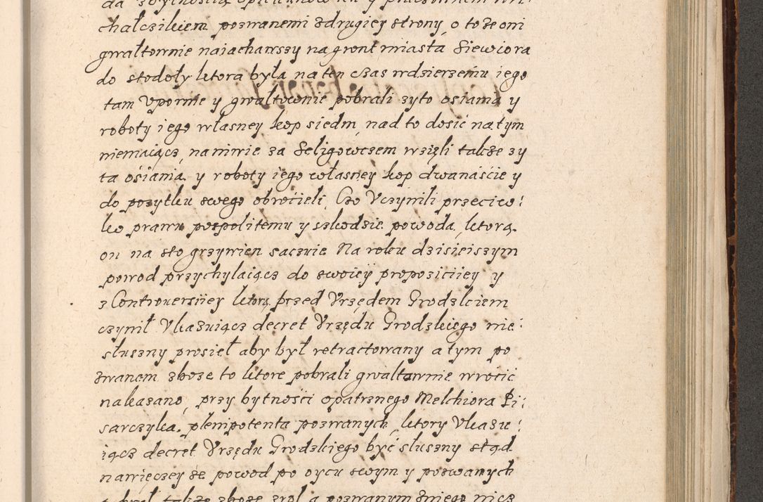 Zdjęcie nr 854 dla obiektu archiwalnego: Acta foris saecularis coram R. D. Bernardo Maciejowski, episcopo Cracoviensi, duce Severiensis ex annis 1600 - 1606.