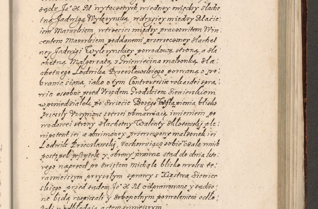 Zdjęcie nr 852 dla obiektu archiwalnego: Acta foris saecularis coram R. D. Bernardo Maciejowski, episcopo Cracoviensi, duce Severiensis ex annis 1600 - 1606.