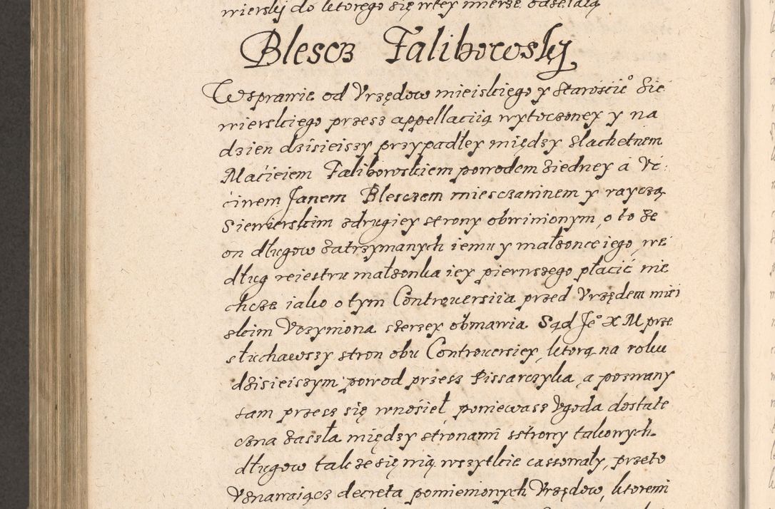 Zdjęcie nr 845 dla obiektu archiwalnego: Acta foris saecularis coram R. D. Bernardo Maciejowski, episcopo Cracoviensi, duce Severiensis ex annis 1600 - 1606.