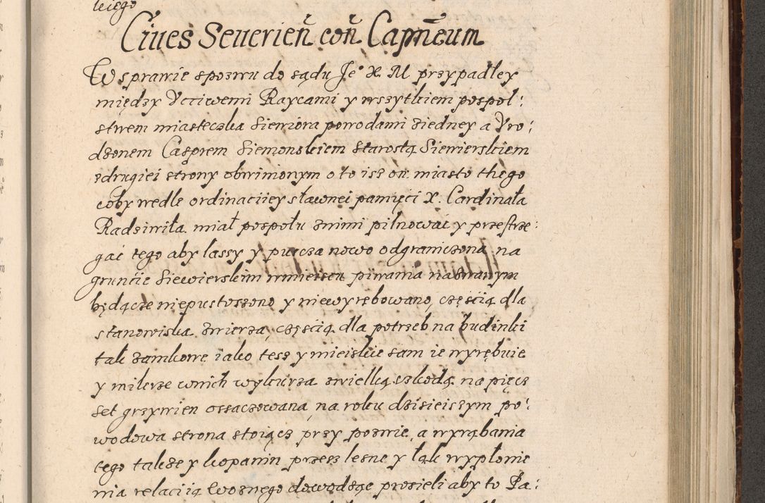 Zdjęcie nr 840 dla obiektu archiwalnego: Acta foris saecularis coram R. D. Bernardo Maciejowski, episcopo Cracoviensi, duce Severiensis ex annis 1600 - 1606.