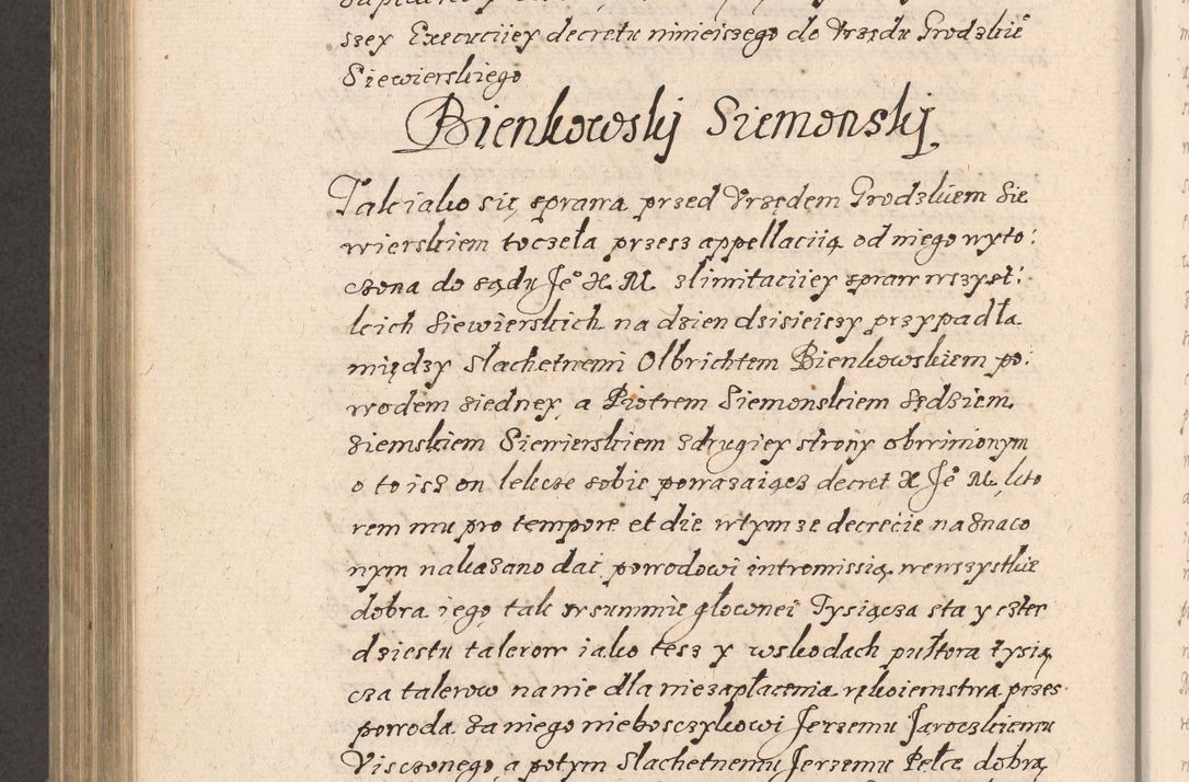 Zdjęcie nr 835 dla obiektu archiwalnego: Acta foris saecularis coram R. D. Bernardo Maciejowski, episcopo Cracoviensi, duce Severiensis ex annis 1600 - 1606.