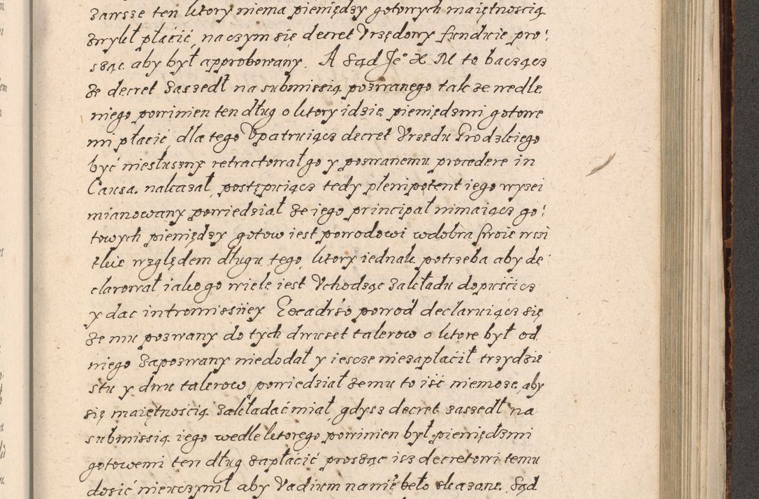 Zdjęcie nr 834 dla obiektu archiwalnego: Acta foris saecularis coram R. D. Bernardo Maciejowski, episcopo Cracoviensi, duce Severiensis ex annis 1600 - 1606.