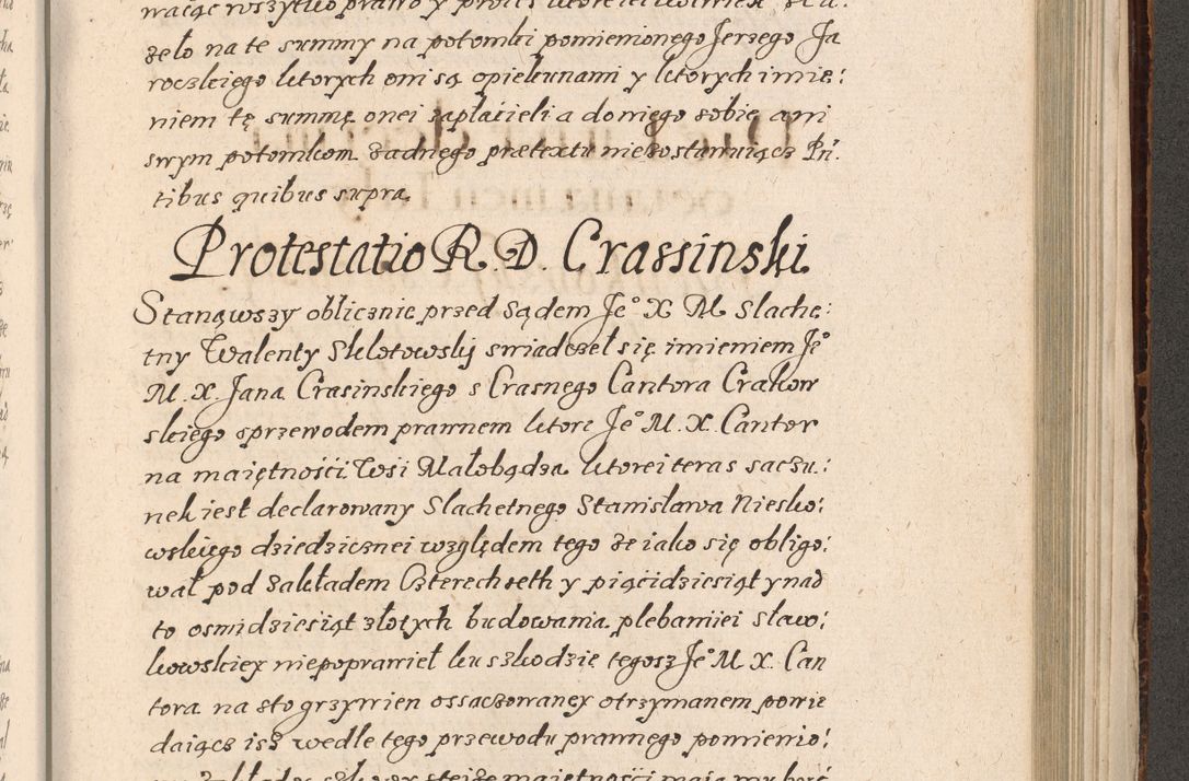 Zdjęcie nr 830 dla obiektu archiwalnego: Acta foris saecularis coram R. D. Bernardo Maciejowski, episcopo Cracoviensi, duce Severiensis ex annis 1600 - 1606.