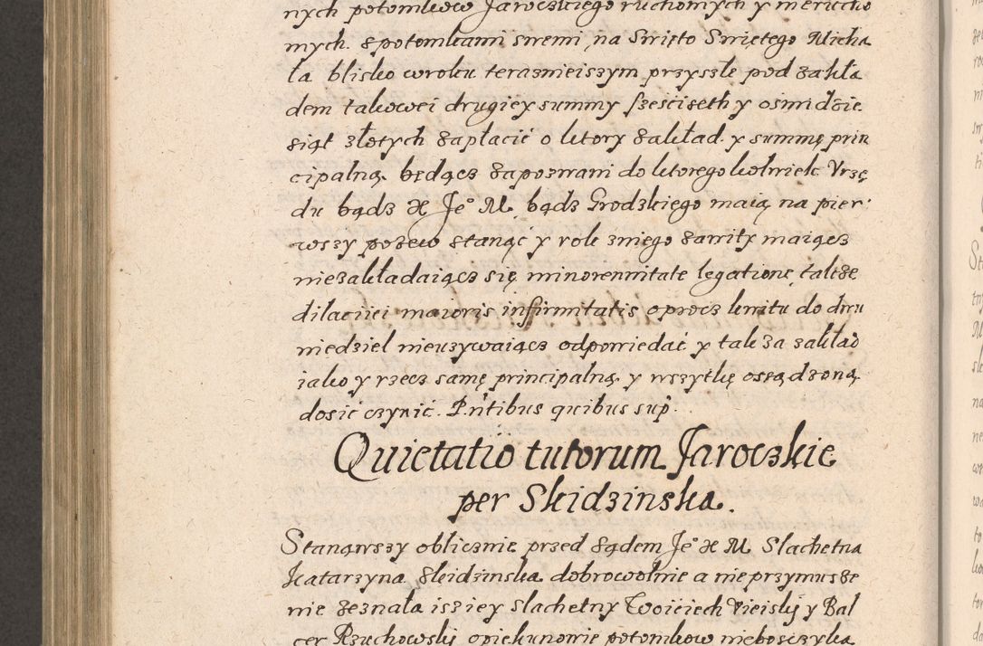 Zdjęcie nr 829 dla obiektu archiwalnego: Acta foris saecularis coram R. D. Bernardo Maciejowski, episcopo Cracoviensi, duce Severiensis ex annis 1600 - 1606.