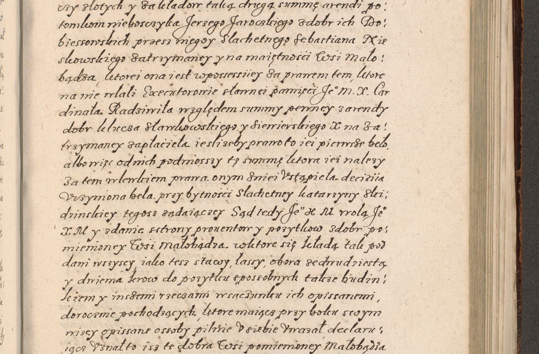 Zdjęcie nr 824 dla obiektu archiwalnego: Acta foris saecularis coram R. D. Bernardo Maciejowski, episcopo Cracoviensi, duce Severiensis ex annis 1600 - 1606.