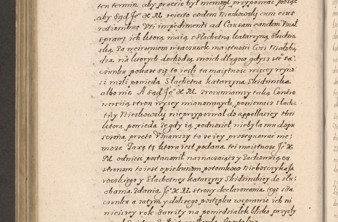 Zdjęcie nr 823 dla obiektu archiwalnego: Acta foris saecularis coram R. D. Bernardo Maciejowski, episcopo Cracoviensi, duce Severiensis ex annis 1600 - 1606.