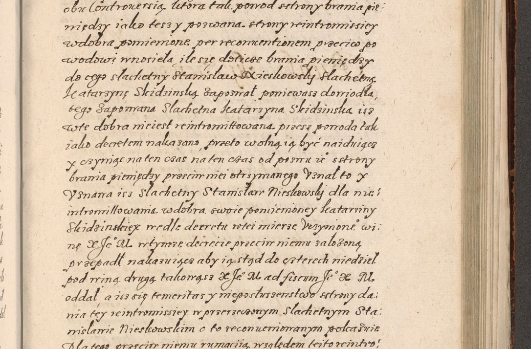Zdjęcie nr 820 dla obiektu archiwalnego: Acta foris saecularis coram R. D. Bernardo Maciejowski, episcopo Cracoviensi, duce Severiensis ex annis 1600 - 1606.