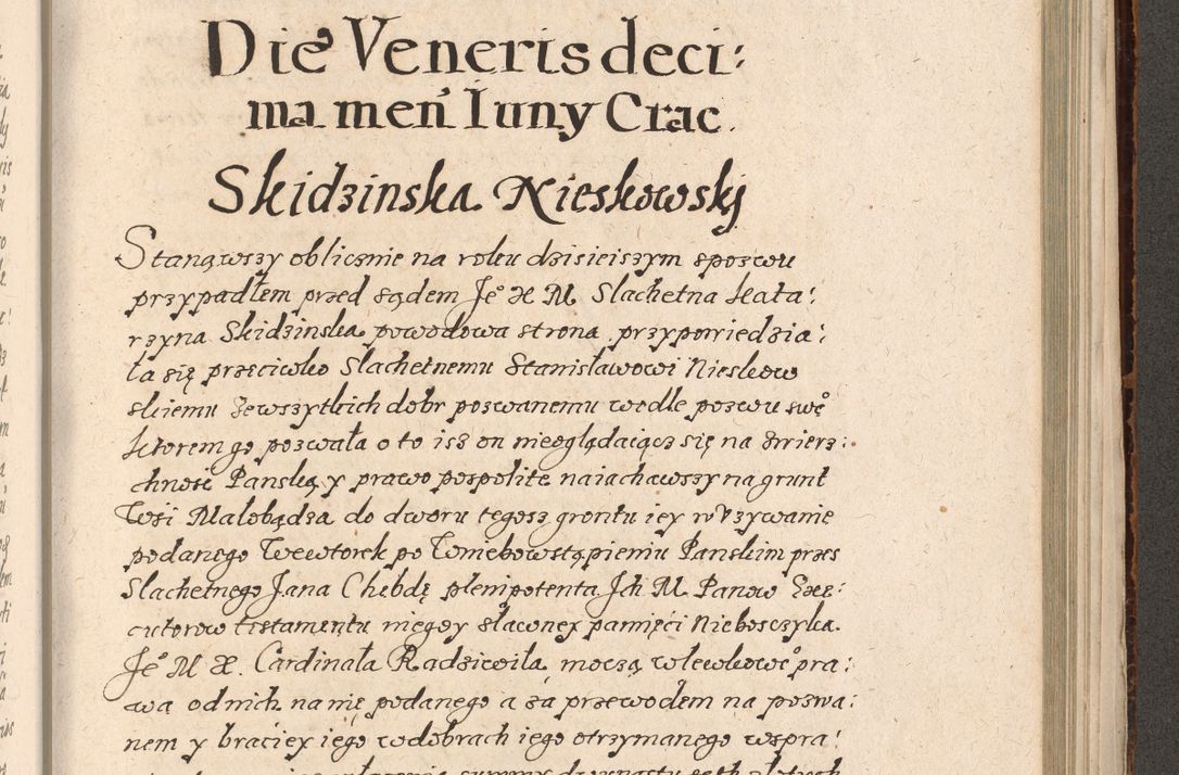 Zdjęcie nr 810 dla obiektu archiwalnego: Acta foris saecularis coram R. D. Bernardo Maciejowski, episcopo Cracoviensi, duce Severiensis ex annis 1600 - 1606.