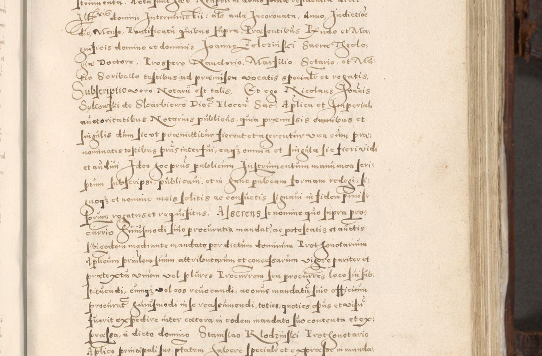 Zdjęcie nr 194 dla obiektu archiwalnego: Acta actorum, constitutionum, obligationum, resignationum, quietationum tempore R. D. Petr Myszkowski, episcopi Cracoviensis, qui post mortem R. D. Francisci Krasiński, episcopi Cracoviensis solius Dei optimi maximi benignitate, Serenissimi Stephani regis Poloniase favore et clementia ex Plocensi ad Cracoviensem auctoritate Ssmi Gregorii XIII successit ab anno 1577 mense Novembri ad annum 1591 mensem Aprilem successive acticatorum.