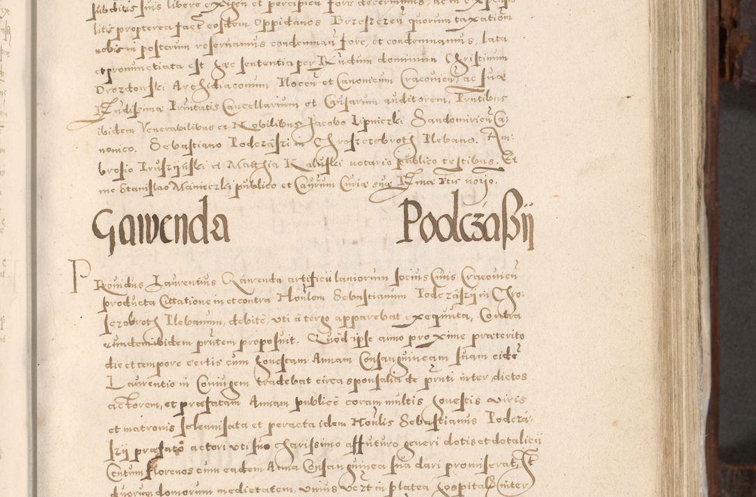 Zdjęcie nr 182 dla obiektu archiwalnego: Acta actorum, constitutionum, obligationum, resignationum, quietationum tempore R. D. Petr Myszkowski, episcopi Cracoviensis, qui post mortem R. D. Francisci Krasiński, episcopi Cracoviensis solius Dei optimi maximi benignitate, Serenissimi Stephani regis Poloniase favore et clementia ex Plocensi ad Cracoviensem auctoritate Ssmi Gregorii XIII successit ab anno 1577 mense Novembri ad annum 1591 mensem Aprilem successive acticatorum.