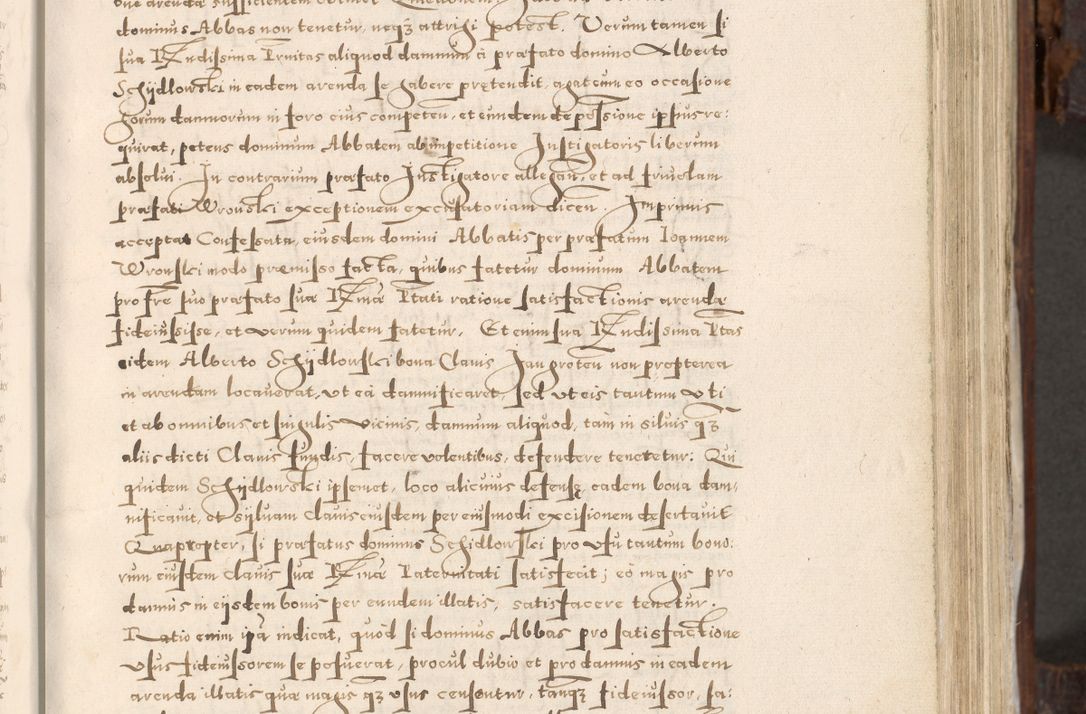 Zdjęcie nr 160 dla obiektu archiwalnego: Acta actorum, constitutionum, obligationum, resignationum, quietationum tempore R. D. Petr Myszkowski, episcopi Cracoviensis, qui post mortem R. D. Francisci Krasiński, episcopi Cracoviensis solius Dei optimi maximi benignitate, Serenissimi Stephani regis Poloniase favore et clementia ex Plocensi ad Cracoviensem auctoritate Ssmi Gregorii XIII successit ab anno 1577 mense Novembri ad annum 1591 mensem Aprilem successive acticatorum.