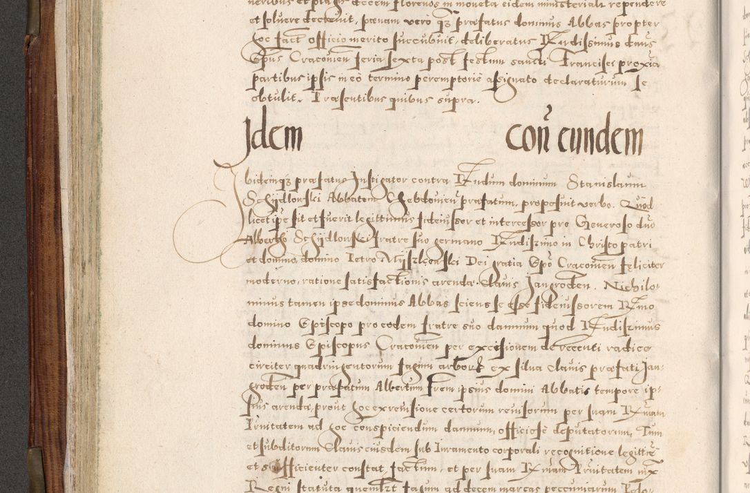 Zdjęcie nr 159 dla obiektu archiwalnego: Acta actorum, constitutionum, obligationum, resignationum, quietationum tempore R. D. Petr Myszkowski, episcopi Cracoviensis, qui post mortem R. D. Francisci Krasiński, episcopi Cracoviensis solius Dei optimi maximi benignitate, Serenissimi Stephani regis Poloniase favore et clementia ex Plocensi ad Cracoviensem auctoritate Ssmi Gregorii XIII successit ab anno 1577 mense Novembri ad annum 1591 mensem Aprilem successive acticatorum.