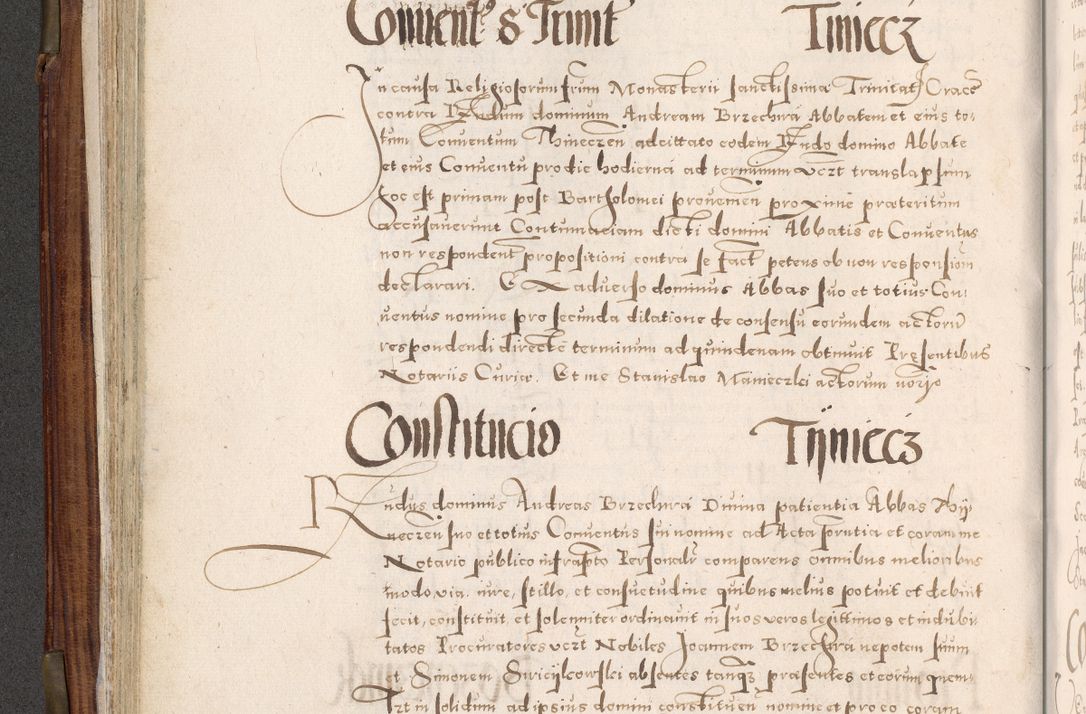 Zdjęcie nr 151 dla obiektu archiwalnego: Acta actorum, constitutionum, obligationum, resignationum, quietationum tempore R. D. Petr Myszkowski, episcopi Cracoviensis, qui post mortem R. D. Francisci Krasiński, episcopi Cracoviensis solius Dei optimi maximi benignitate, Serenissimi Stephani regis Poloniase favore et clementia ex Plocensi ad Cracoviensem auctoritate Ssmi Gregorii XIII successit ab anno 1577 mense Novembri ad annum 1591 mensem Aprilem successive acticatorum.