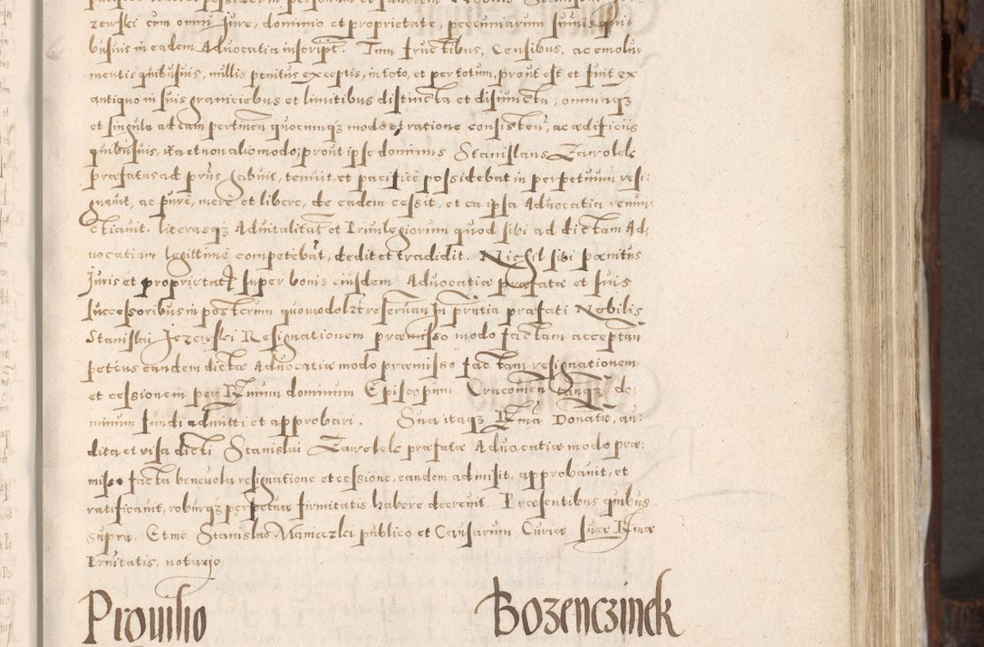 Zdjęcie nr 150 dla obiektu archiwalnego: Acta actorum, constitutionum, obligationum, resignationum, quietationum tempore R. D. Petr Myszkowski, episcopi Cracoviensis, qui post mortem R. D. Francisci Krasiński, episcopi Cracoviensis solius Dei optimi maximi benignitate, Serenissimi Stephani regis Poloniase favore et clementia ex Plocensi ad Cracoviensem auctoritate Ssmi Gregorii XIII successit ab anno 1577 mense Novembri ad annum 1591 mensem Aprilem successive acticatorum.