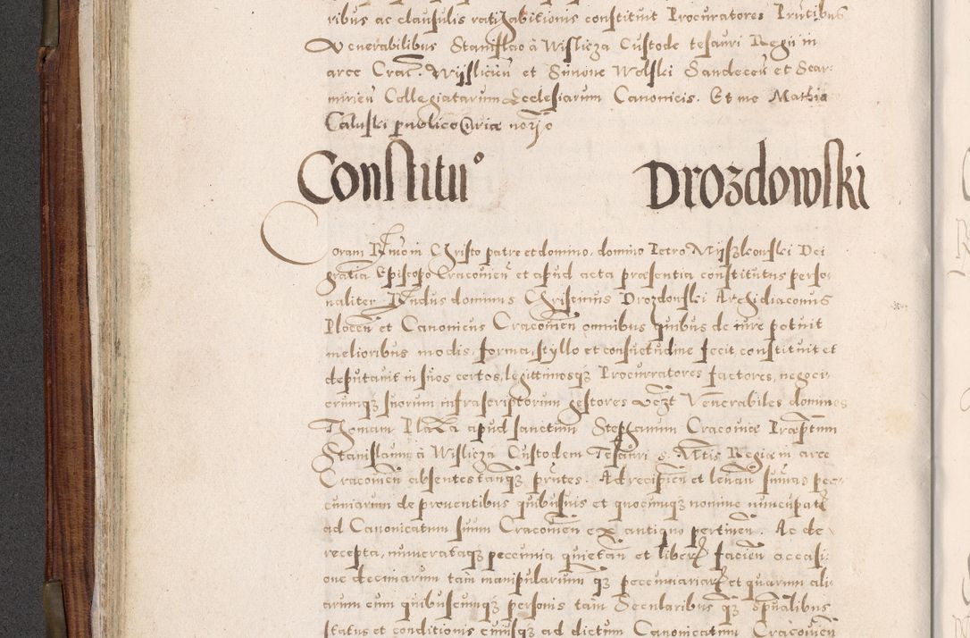 Zdjęcie nr 137 dla obiektu archiwalnego: Acta actorum, constitutionum, obligationum, resignationum, quietationum tempore R. D. Petr Myszkowski, episcopi Cracoviensis, qui post mortem R. D. Francisci Krasiński, episcopi Cracoviensis solius Dei optimi maximi benignitate, Serenissimi Stephani regis Poloniase favore et clementia ex Plocensi ad Cracoviensem auctoritate Ssmi Gregorii XIII successit ab anno 1577 mense Novembri ad annum 1591 mensem Aprilem successive acticatorum.