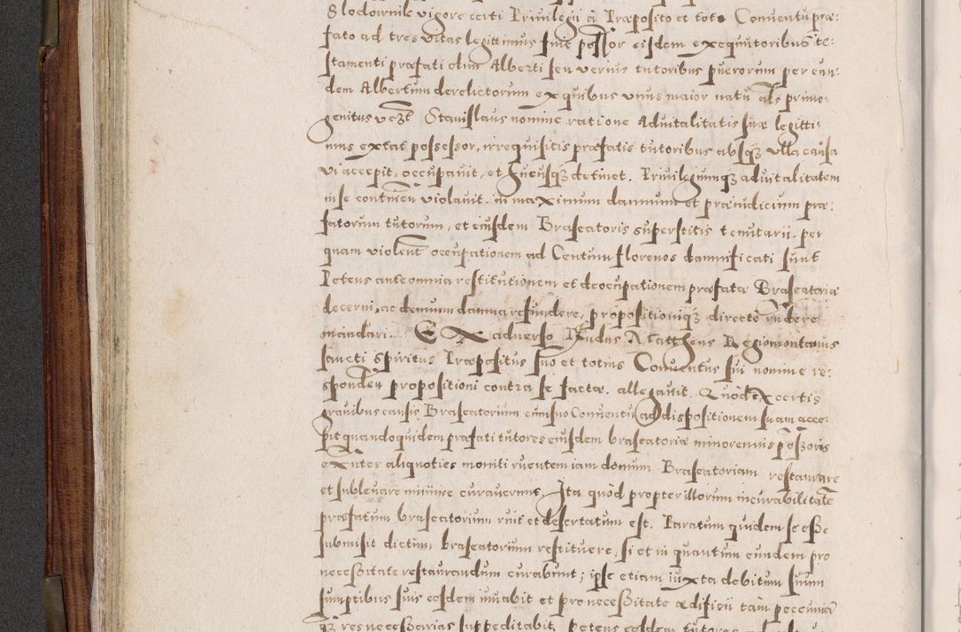 Zdjęcie nr 135 dla obiektu archiwalnego: Acta actorum, constitutionum, obligationum, resignationum, quietationum tempore R. D. Petr Myszkowski, episcopi Cracoviensis, qui post mortem R. D. Francisci Krasiński, episcopi Cracoviensis solius Dei optimi maximi benignitate, Serenissimi Stephani regis Poloniase favore et clementia ex Plocensi ad Cracoviensem auctoritate Ssmi Gregorii XIII successit ab anno 1577 mense Novembri ad annum 1591 mensem Aprilem successive acticatorum.