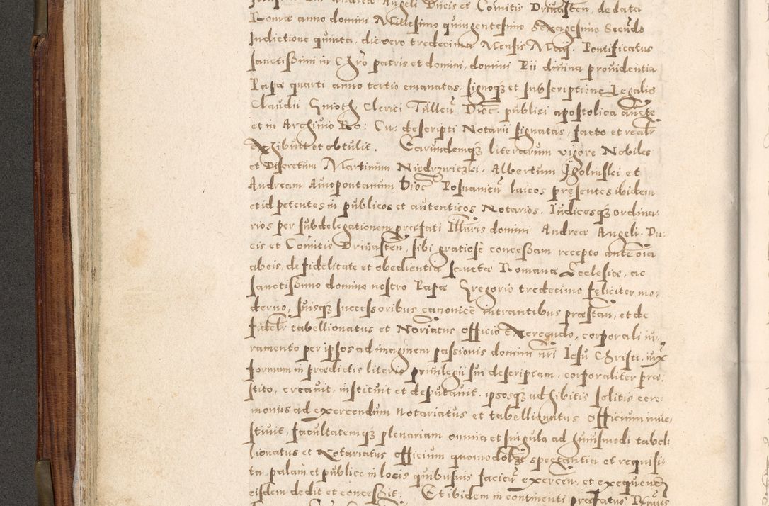 Zdjęcie nr 133 dla obiektu archiwalnego: Acta actorum, constitutionum, obligationum, resignationum, quietationum tempore R. D. Petr Myszkowski, episcopi Cracoviensis, qui post mortem R. D. Francisci Krasiński, episcopi Cracoviensis solius Dei optimi maximi benignitate, Serenissimi Stephani regis Poloniase favore et clementia ex Plocensi ad Cracoviensem auctoritate Ssmi Gregorii XIII successit ab anno 1577 mense Novembri ad annum 1591 mensem Aprilem successive acticatorum.