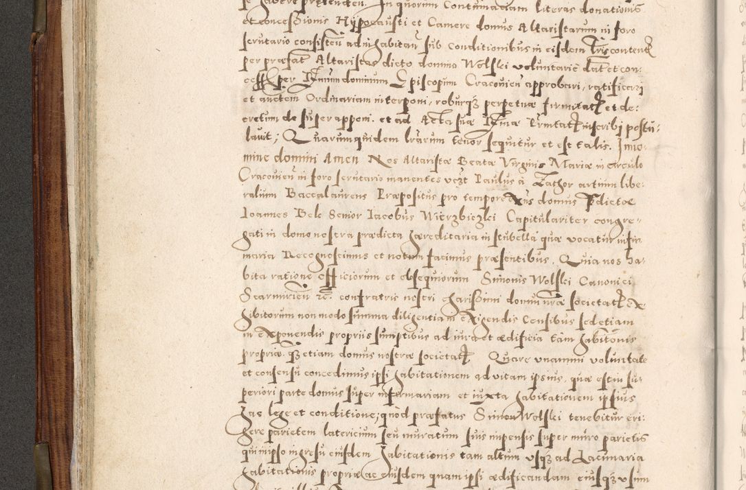 Zdjęcie nr 131 dla obiektu archiwalnego: Acta actorum, constitutionum, obligationum, resignationum, quietationum tempore R. D. Petr Myszkowski, episcopi Cracoviensis, qui post mortem R. D. Francisci Krasiński, episcopi Cracoviensis solius Dei optimi maximi benignitate, Serenissimi Stephani regis Poloniase favore et clementia ex Plocensi ad Cracoviensem auctoritate Ssmi Gregorii XIII successit ab anno 1577 mense Novembri ad annum 1591 mensem Aprilem successive acticatorum.