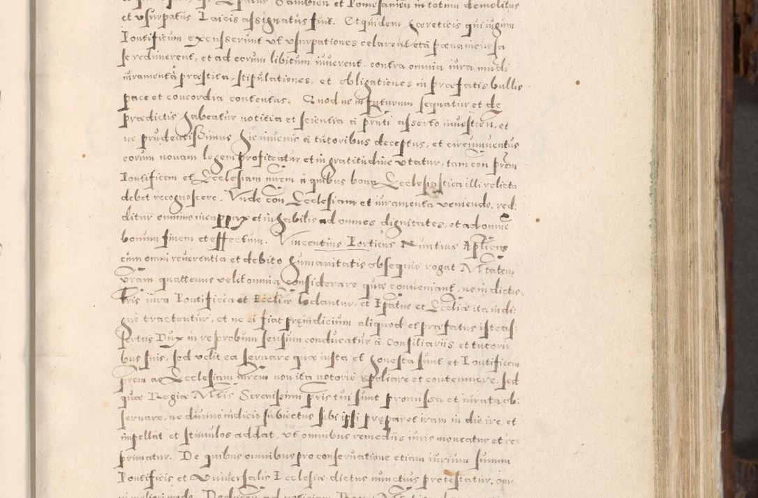 Zdjęcie nr 124 dla obiektu archiwalnego: Acta actorum, constitutionum, obligationum, resignationum, quietationum tempore R. D. Petr Myszkowski, episcopi Cracoviensis, qui post mortem R. D. Francisci Krasiński, episcopi Cracoviensis solius Dei optimi maximi benignitate, Serenissimi Stephani regis Poloniase favore et clementia ex Plocensi ad Cracoviensem auctoritate Ssmi Gregorii XIII successit ab anno 1577 mense Novembri ad annum 1591 mensem Aprilem successive acticatorum.