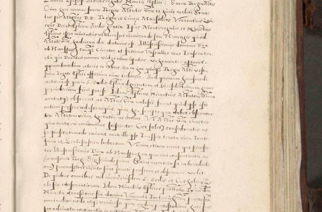 Zdjęcie nr 122 dla obiektu archiwalnego: Acta actorum, constitutionum, obligationum, resignationum, quietationum tempore R. D. Petr Myszkowski, episcopi Cracoviensis, qui post mortem R. D. Francisci Krasiński, episcopi Cracoviensis solius Dei optimi maximi benignitate, Serenissimi Stephani regis Poloniase favore et clementia ex Plocensi ad Cracoviensem auctoritate Ssmi Gregorii XIII successit ab anno 1577 mense Novembri ad annum 1591 mensem Aprilem successive acticatorum.