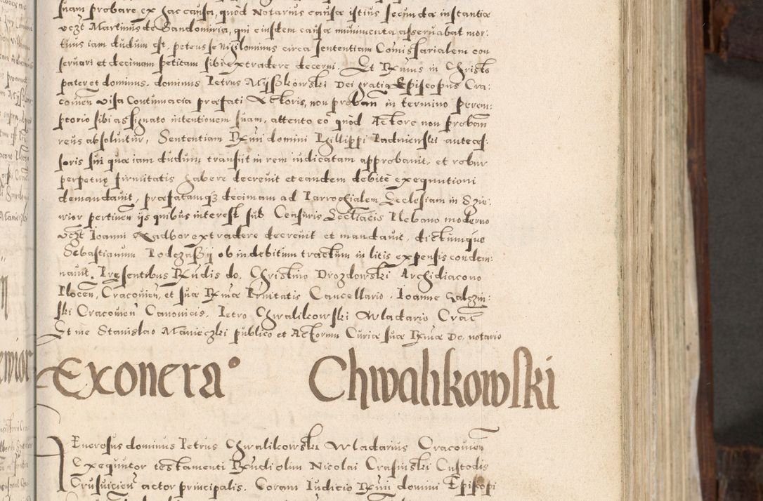 Zdjęcie nr 116 dla obiektu archiwalnego: Acta actorum, constitutionum, obligationum, resignationum, quietationum tempore R. D. Petr Myszkowski, episcopi Cracoviensis, qui post mortem R. D. Francisci Krasiński, episcopi Cracoviensis solius Dei optimi maximi benignitate, Serenissimi Stephani regis Poloniase favore et clementia ex Plocensi ad Cracoviensem auctoritate Ssmi Gregorii XIII successit ab anno 1577 mense Novembri ad annum 1591 mensem Aprilem successive acticatorum.